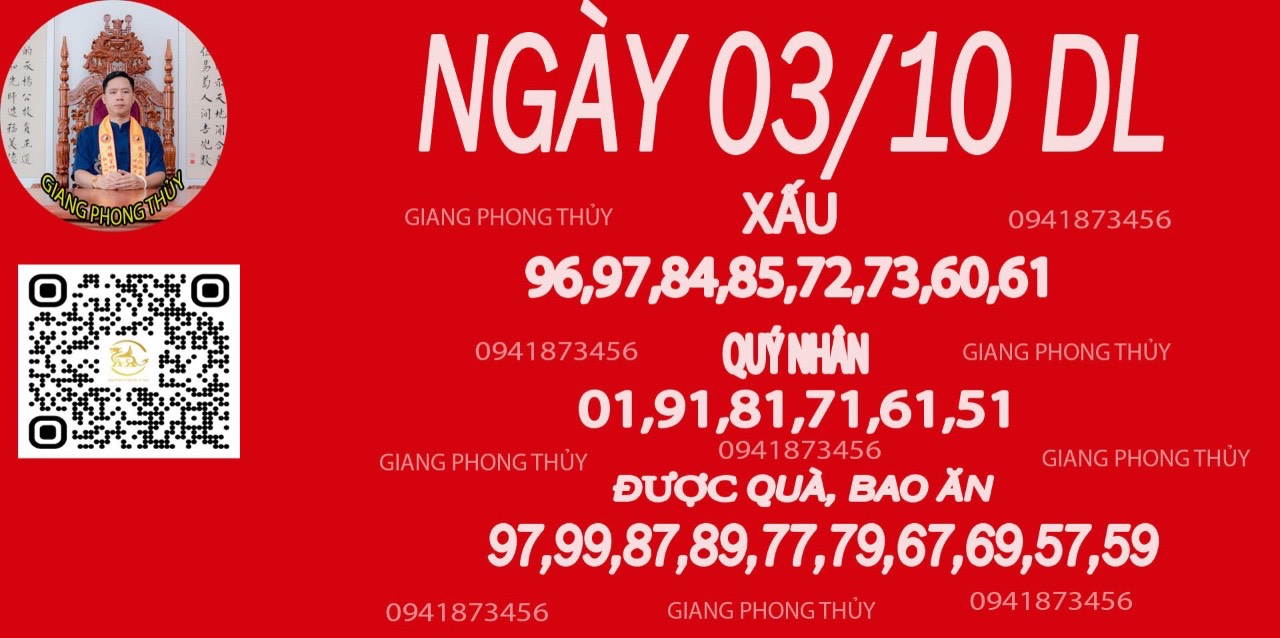 Tử Vi Hàng Ngày – Tử Vi 03.10.2023 Dương Lịch